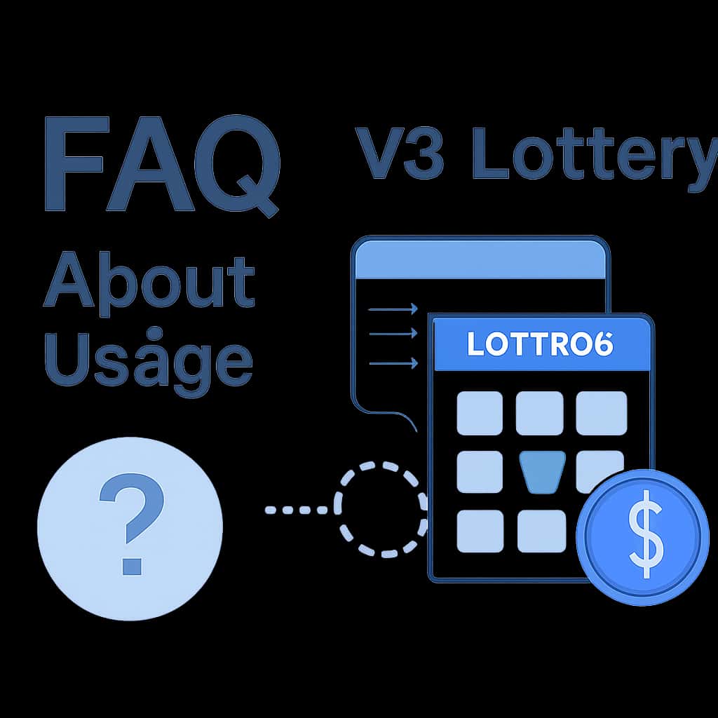 An educational diagram related to the FAQ About V3 Lottery Usage.