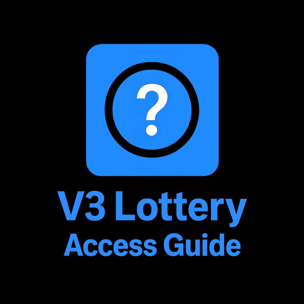 Icon representing V3 Lottery Access Guide.