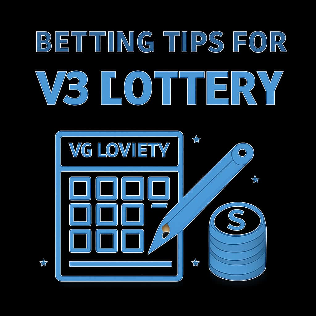 An educational diagram on Betting Tips for V3 Lottery.