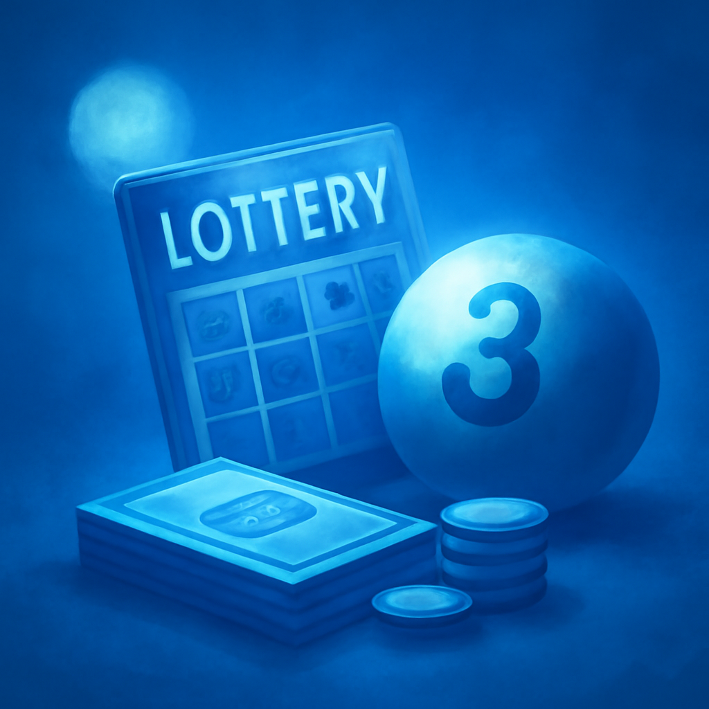 A professional badge indicating V3 Lottery login support.