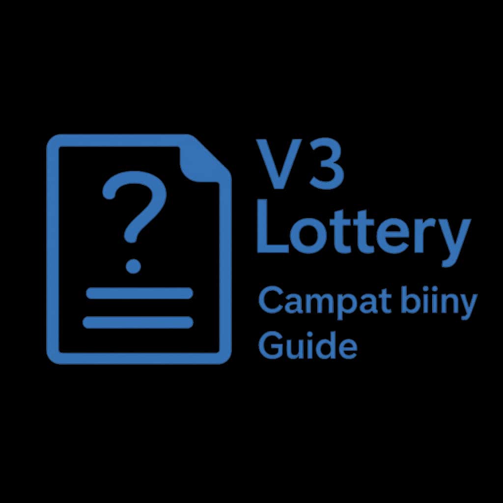 An icon representing V3 Lottery Compatibility Guide.