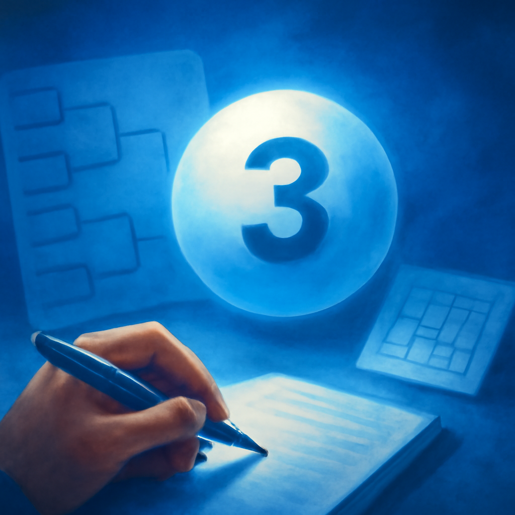 An icon representing How to Trust V3 Lottery, showcasing the text 'V3 Lottery'.